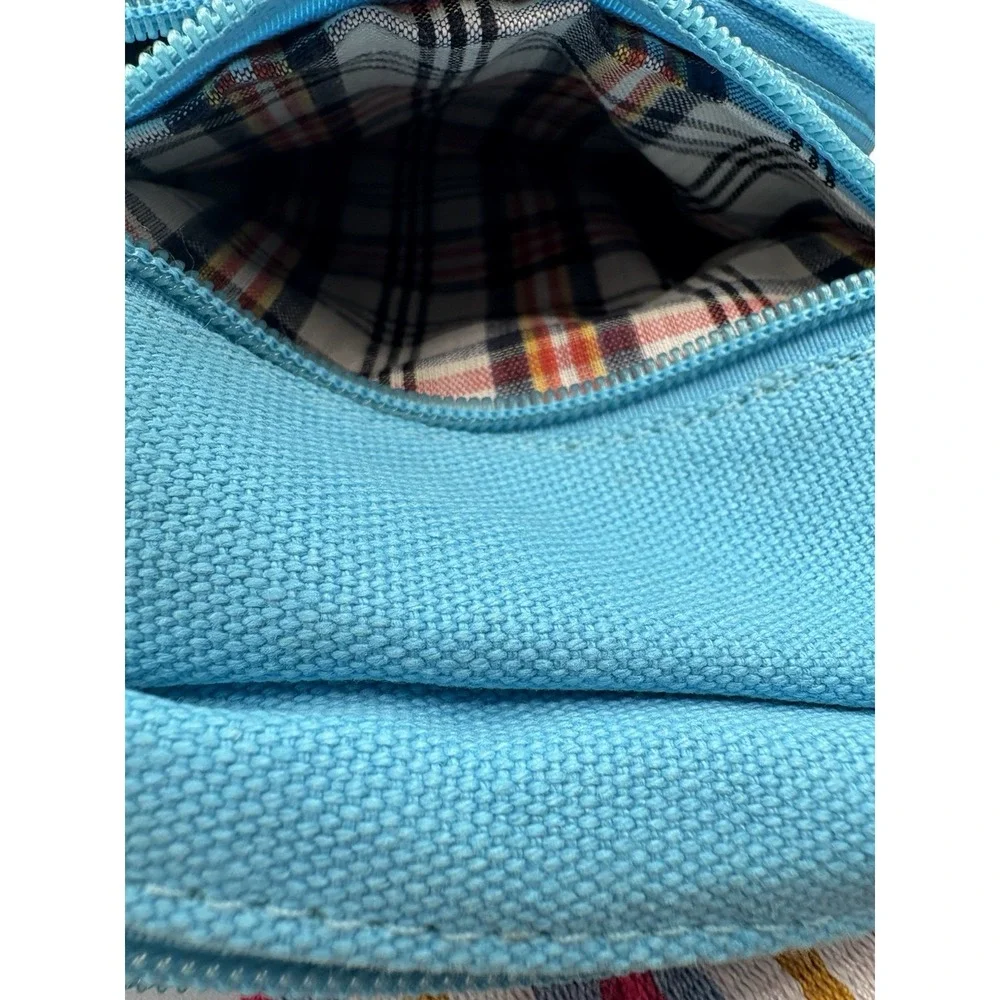Canvas‎ Messenger Bag Multicolor Adjustable Strap- Green Leather Accessory Shop